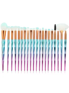 20Pcs Eye Shadow Foundation Blend Blush Lip Cosmetic