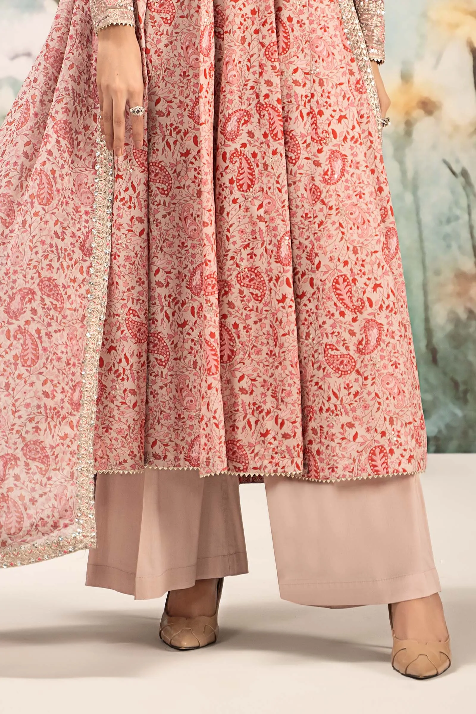 3 Piece Embroidered Lawn Suit | DW-EF25-31