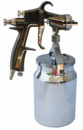 AIRCRAFT PROFESSIONAL SPRAY GUN SUCTION CUP 1.4MM NOZZLE HVLP SG MP200