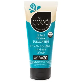 All Good Tinted Mineral Sunscreen SPF 30 (89ml)