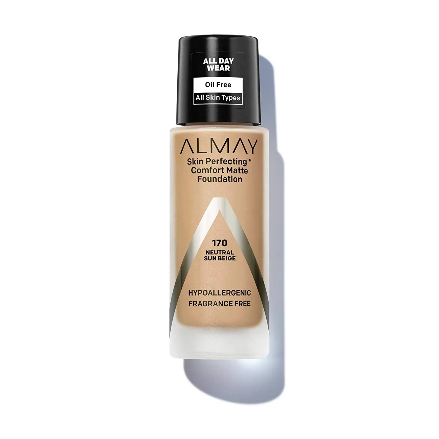 ALMAY - Skin Perfecting Comfort Matte Foundation Neutral Sun Beige 170 - 1 fl oz (30 ml)