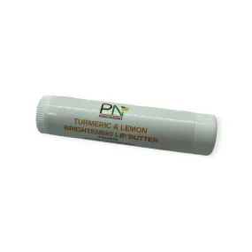 Brightening lip balm with turmeric, lemon and Kojic acid