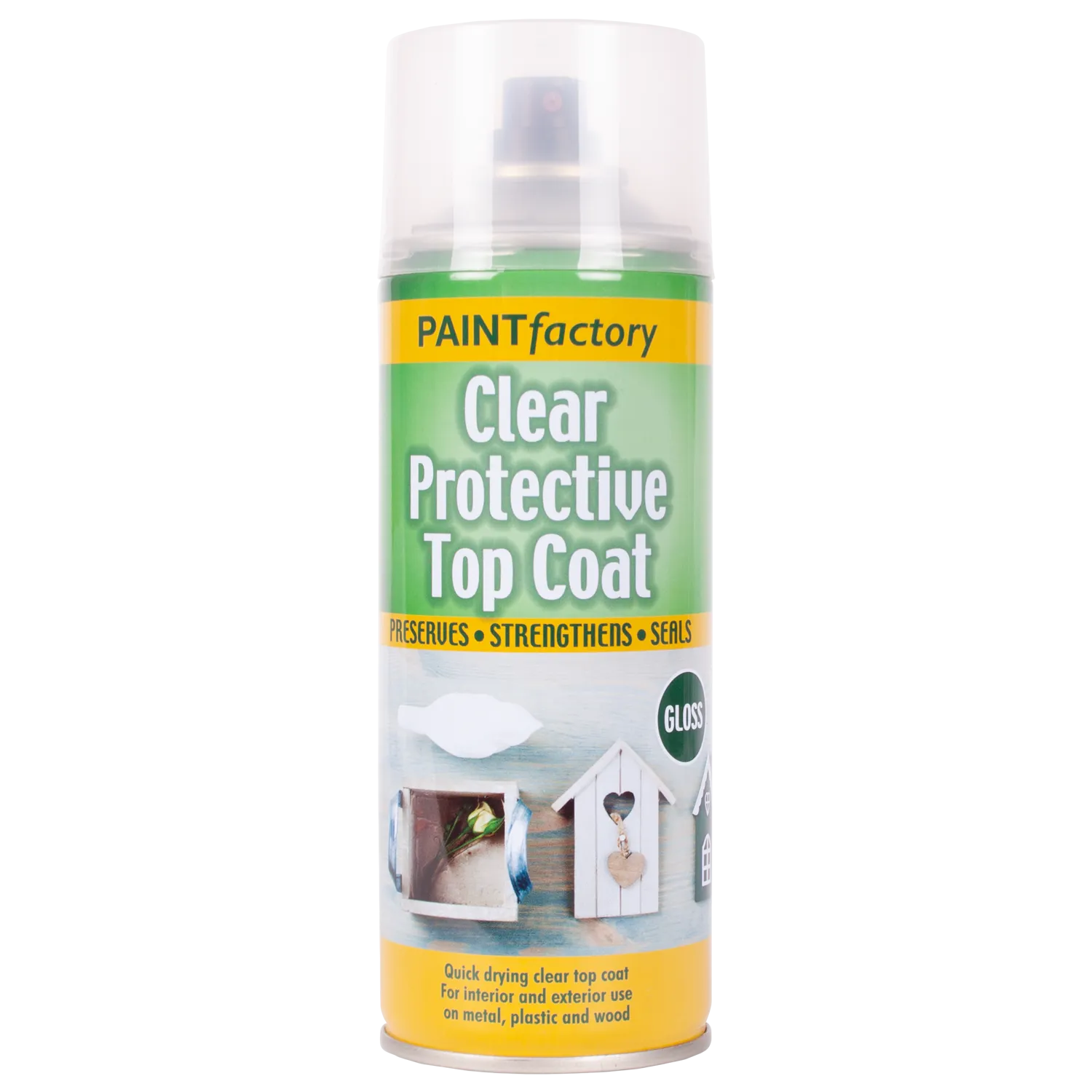 Clear Gloss Spray On Top Coat
