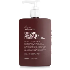 Coconut Sunscreen 400ml SPF 50 