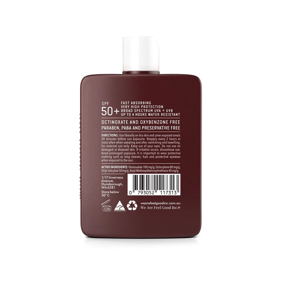 Coconut Sunscreen 400ml SPF 50 