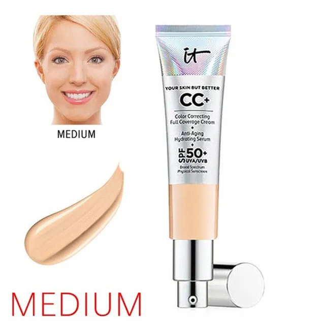 Concealer Oil-Control Makeup Base Full Cover Dark Circle Eyes Make Up SPF 50  Skin Brighten Cream