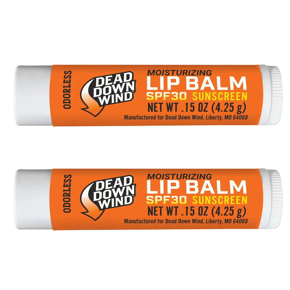 Dead Down Wind Broad Spectrum SPF 30 Lip Balm - 2 Pack