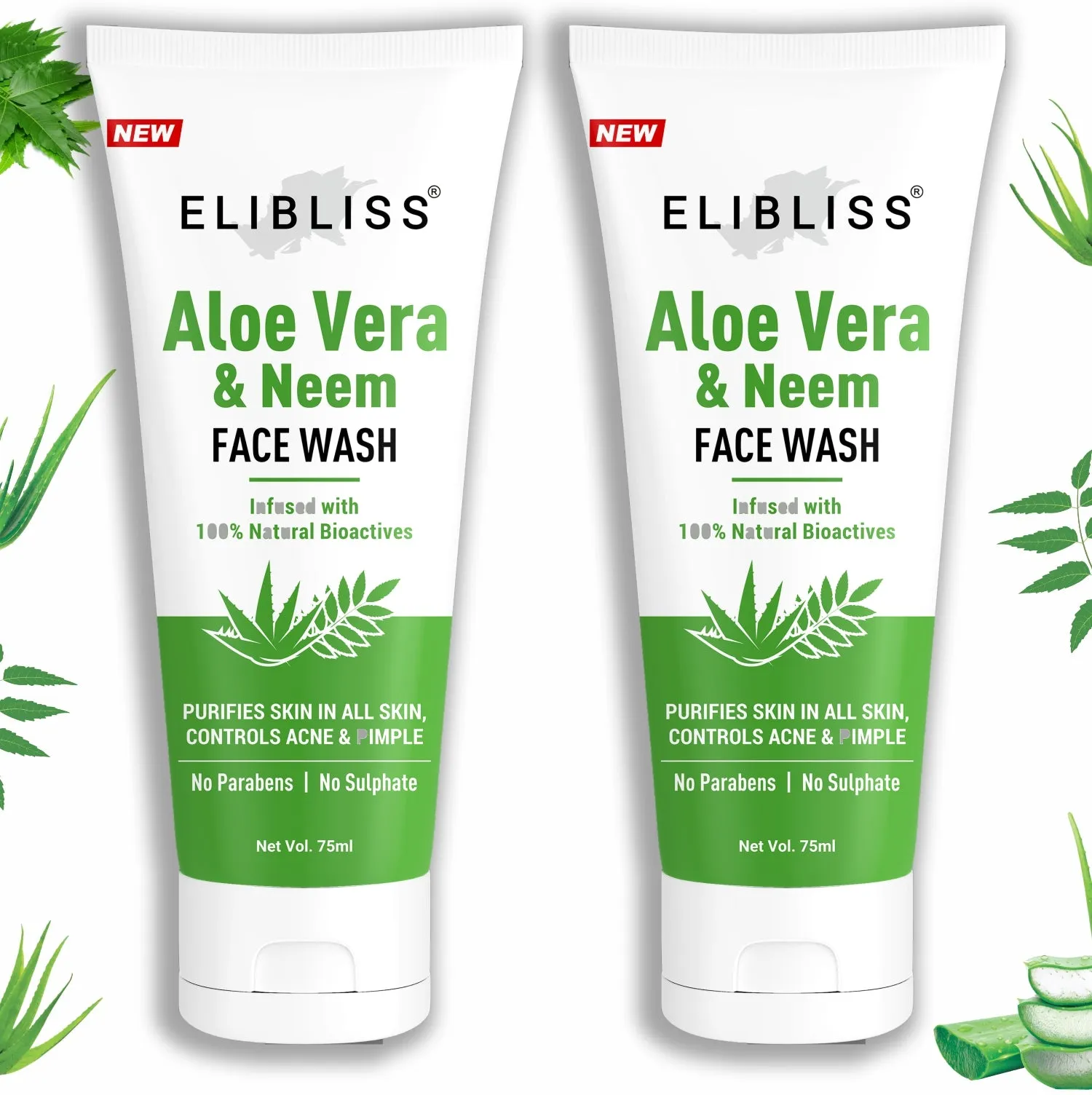 Elibliss Neem Face Wash ( Pack of 2 )