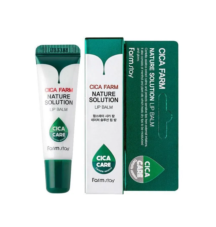 FARMSTAY CICA FARM NATURE SOLUTION LIP BALM 10g