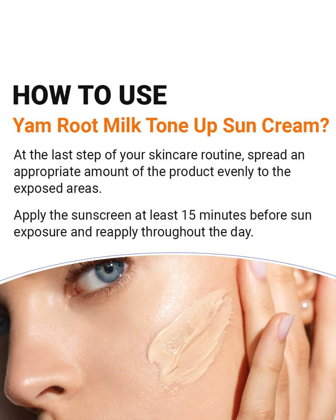 Isntree Yam Root Milk Tone Up Sun Cream
