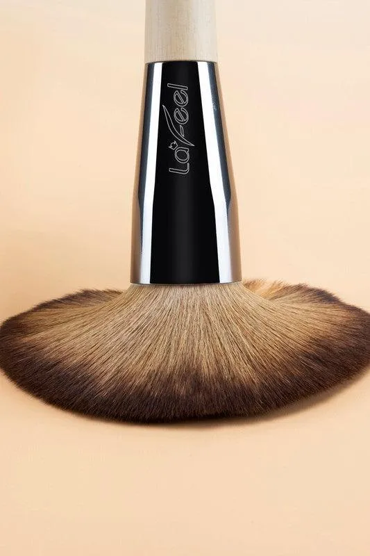 Lafeel Face And Eye Brush Set With Bag