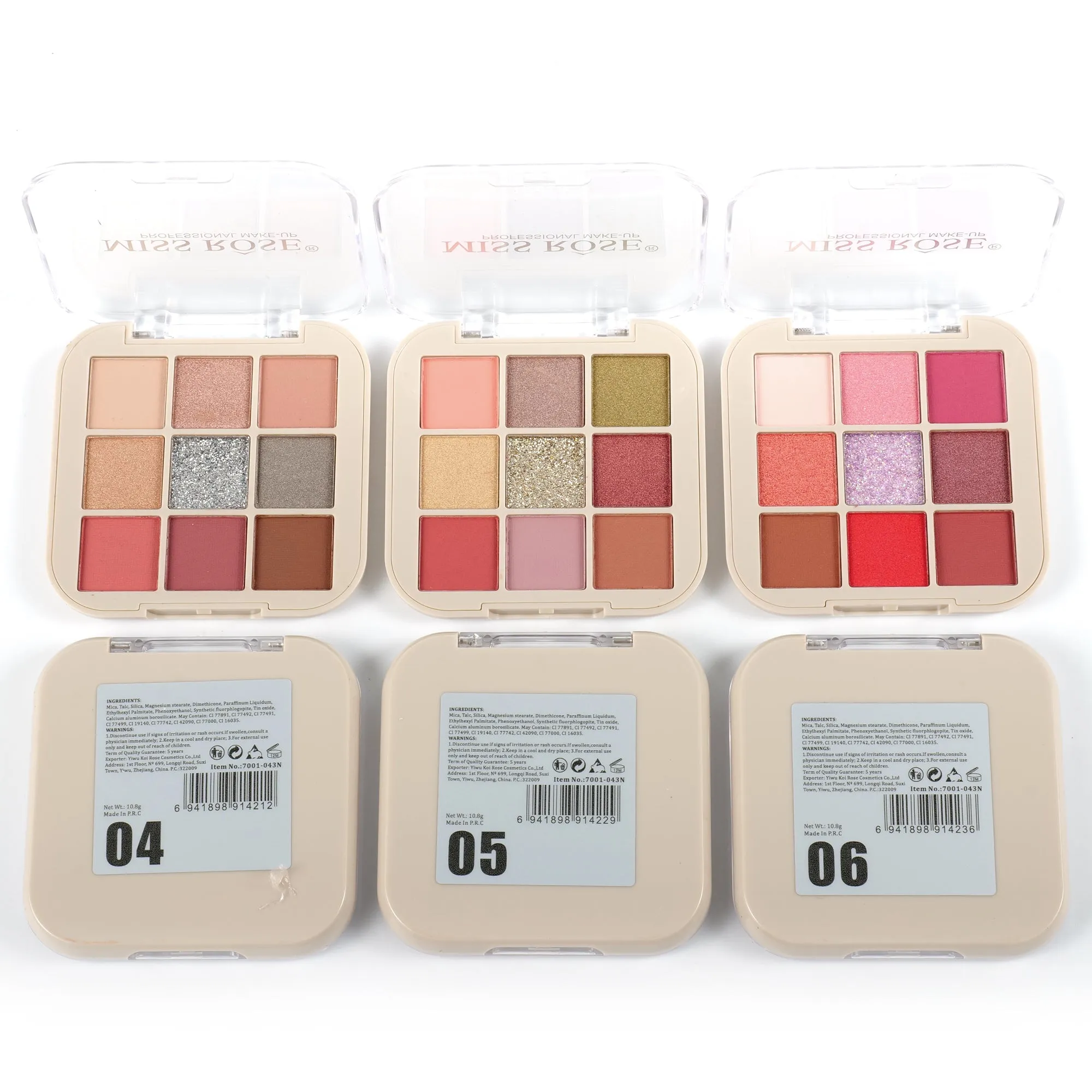 Missrose Prism Glow Palette
