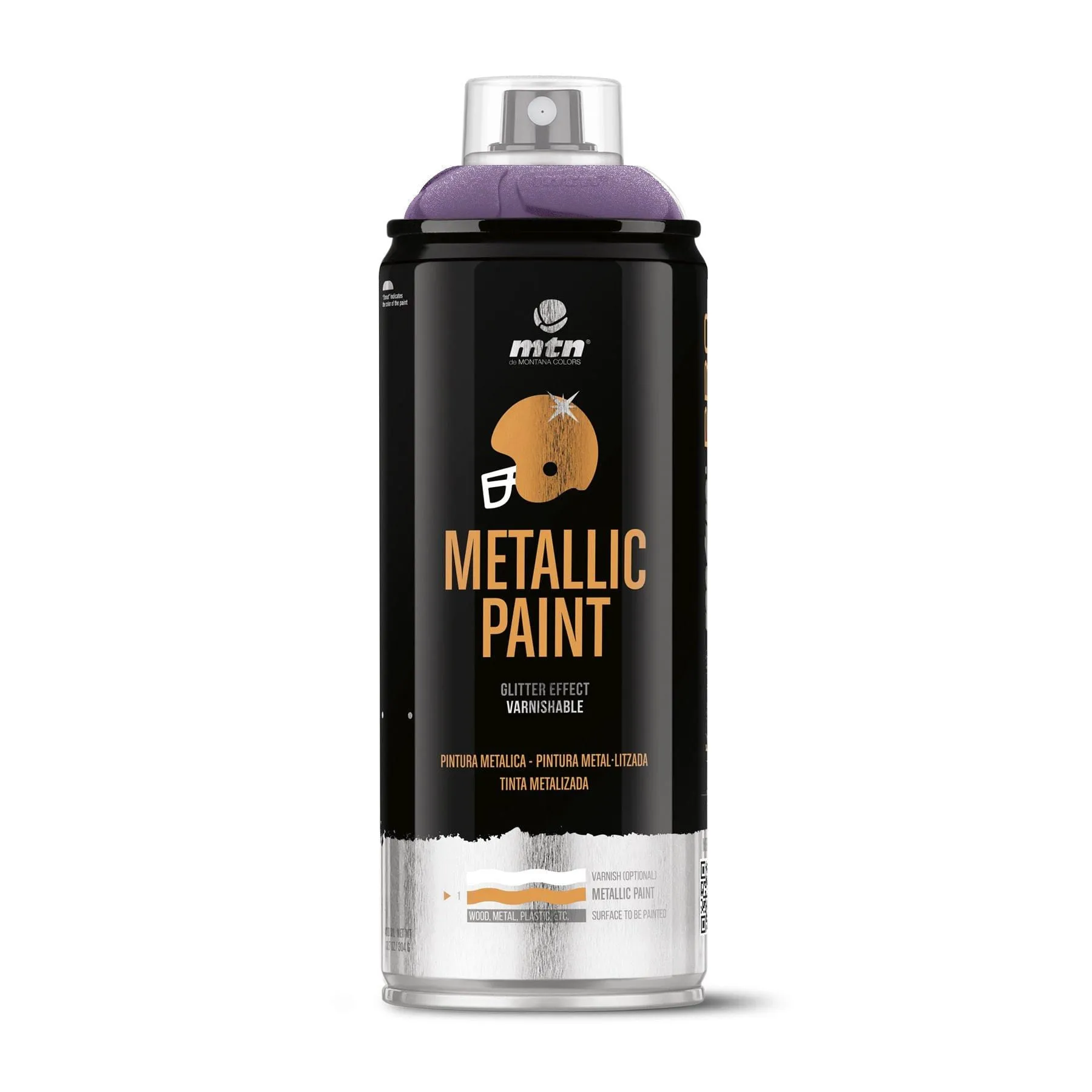 MTN PRO Metallic Spray Paint - Metallic Violet