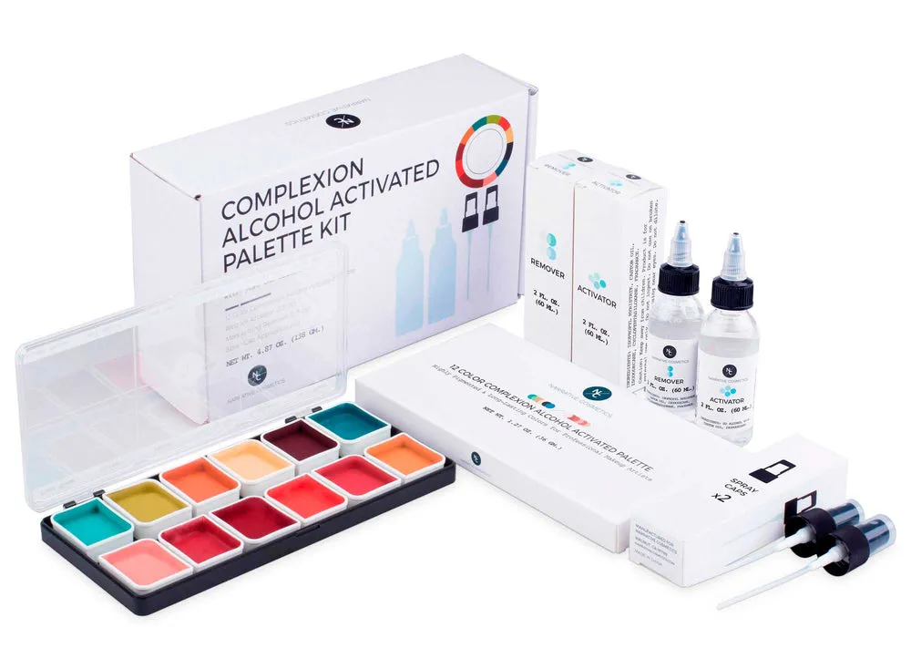Narrative Cosmetics 12 Color Complexion Alcohol Activated Palette