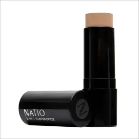 Natio Cleverstick 2-in-1 - Beige 15g