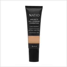 Natio Semi Matte Full Coverage Foundation Golden 30g