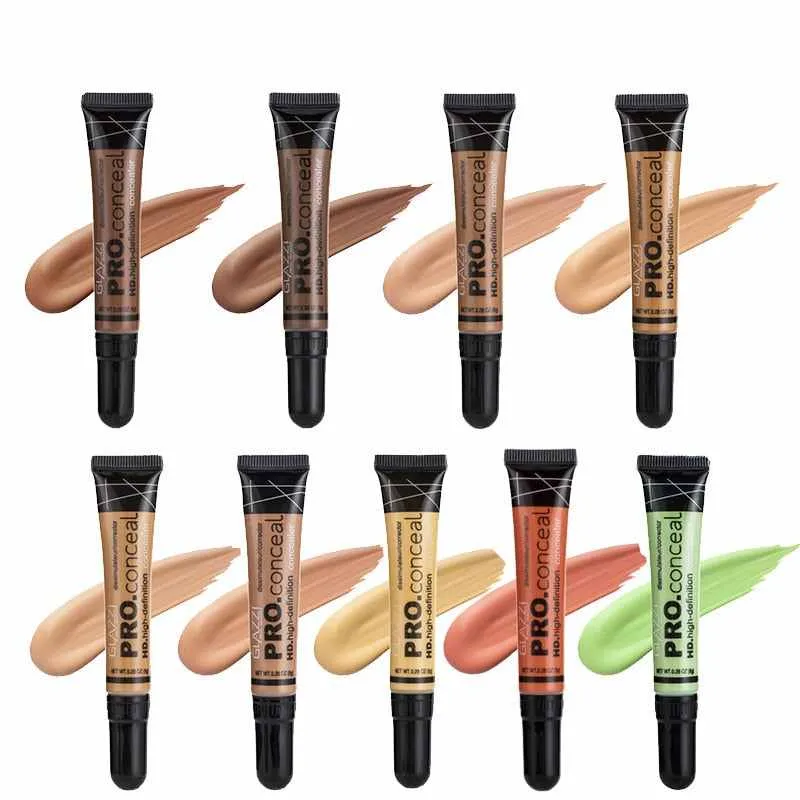 Nude Makeup Facial Foundation Waterproof Cover Blemish Base Fluid