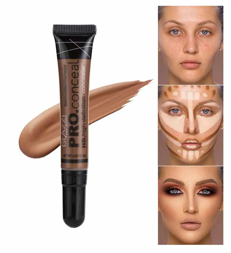 Nude Makeup Facial Foundation Waterproof Cover Blemish Base Fluid