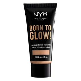 NYX - Born to Glow Naturally Radiant Foundation Natural - 1.01 fl oz (30 ml)