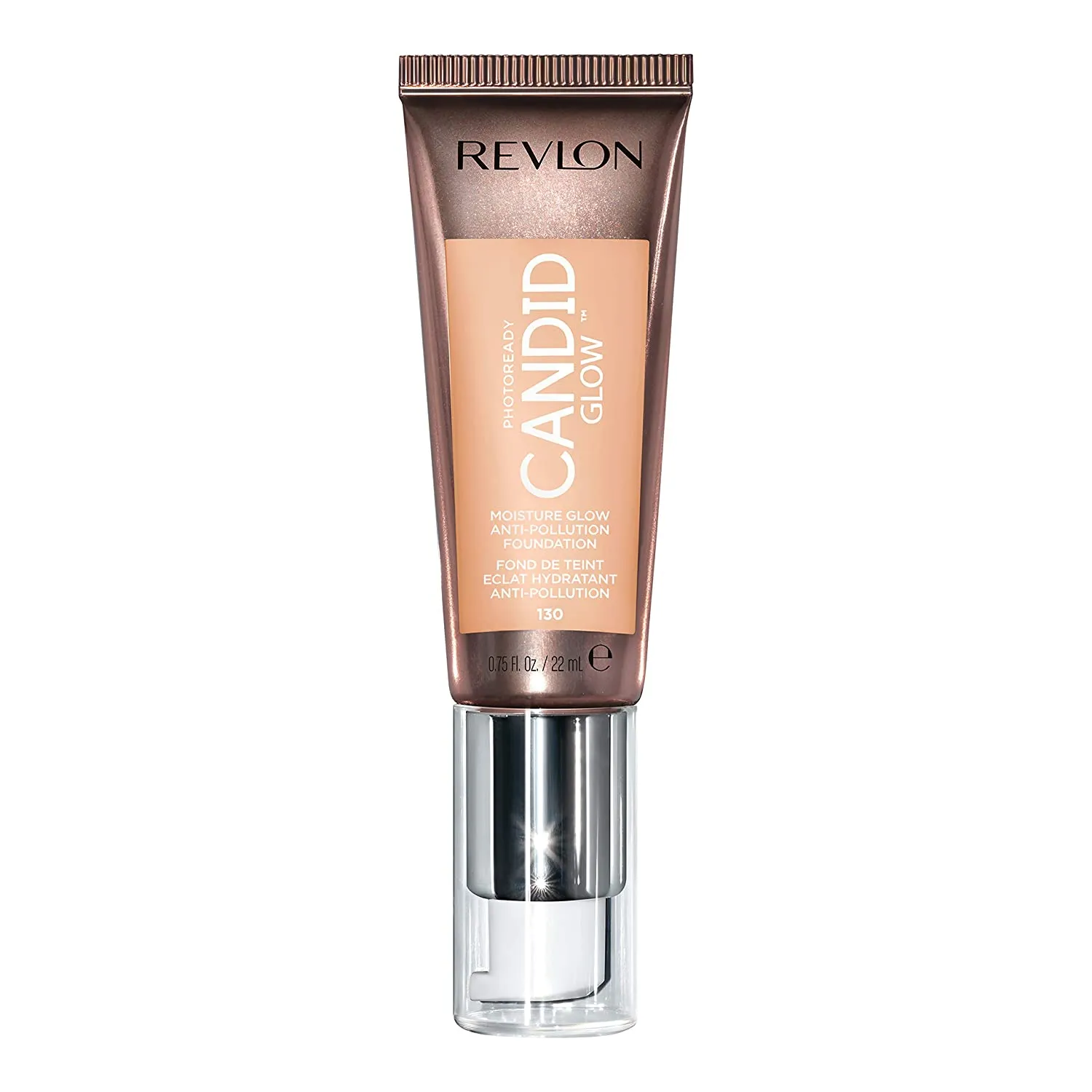 REVLON - PhotoReady Candid Glow Moisture Glow Foundation Ivory 130 - 0.75 fl oz (22 ml)