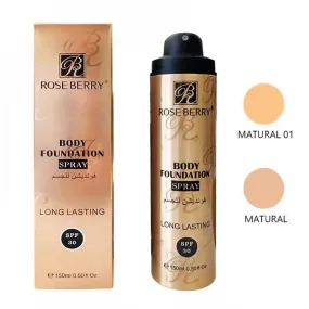 Roseberry Foundation Body And Legs Spray Natural - 150ml