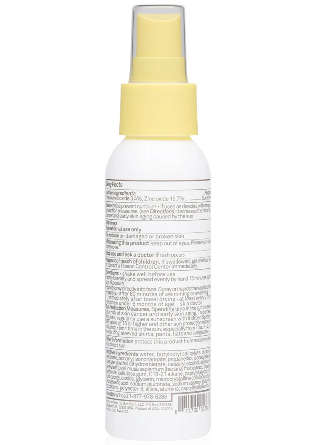 Sun Bum Baby Bum SPF 50 Sunscreen Spray