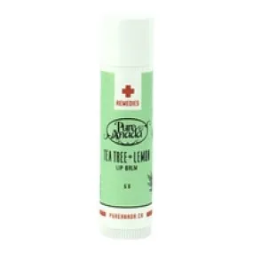 Tea Tree & Lemon - Pure Anada Natural Lip Balm 5ml