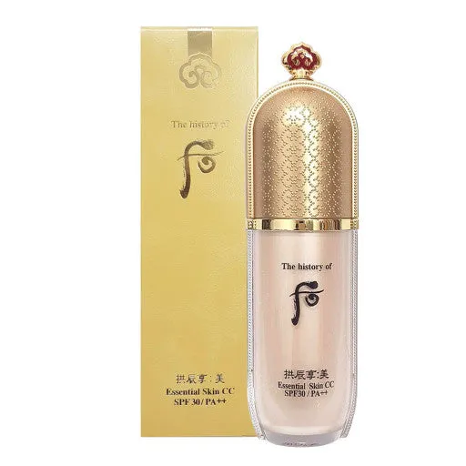 THE HISTORY OF WHOO Essential CC Cream SPF25 PA   40ml