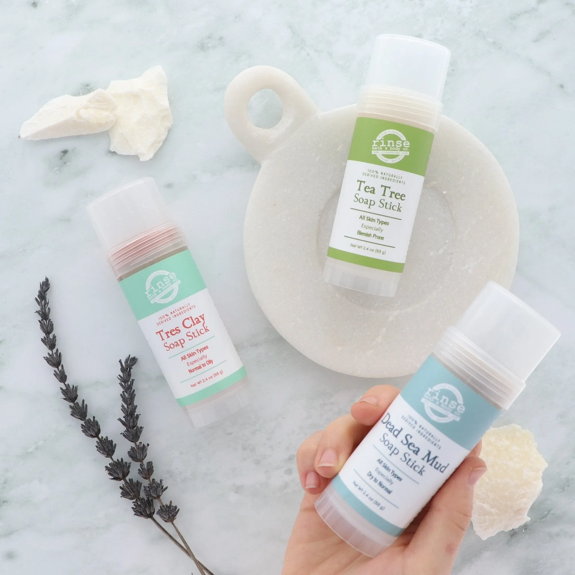 Tres Clay Soap Stick
