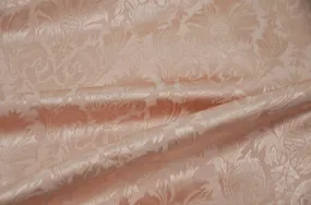 Vintage Damask Brocade Table Napkins | Cotton Look Damask Napkins | White Ivory Blush | 100% Polyester |
