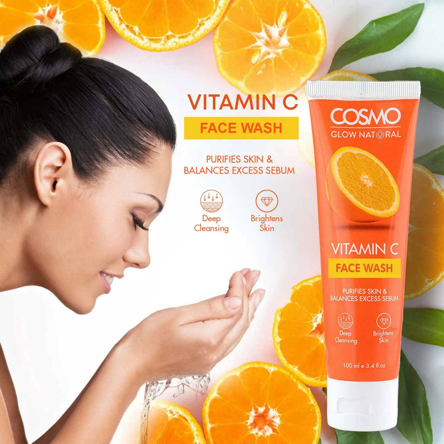 VITAMIN C FACE WASH 100ML