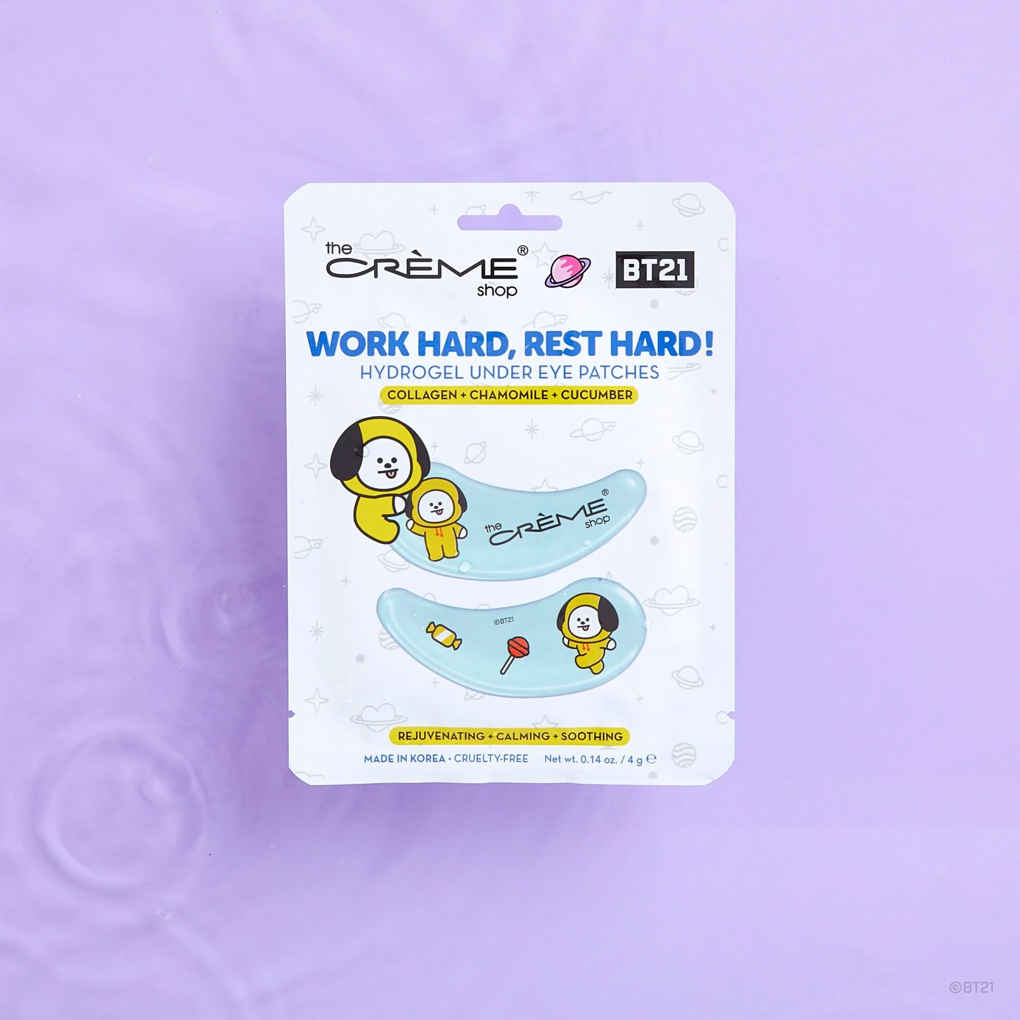 “Work Hard, Rest Hard!” CHIMMY Hydrogel Under Eye Patches | Rejuvenating, Calming, & Soothing